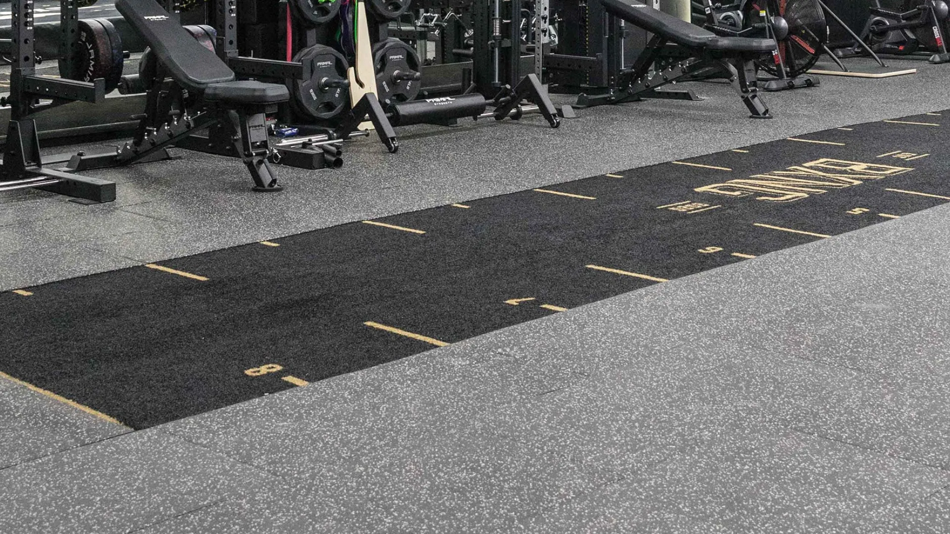 Shock-Absorbent & Impact-Resistant Gym Flooring